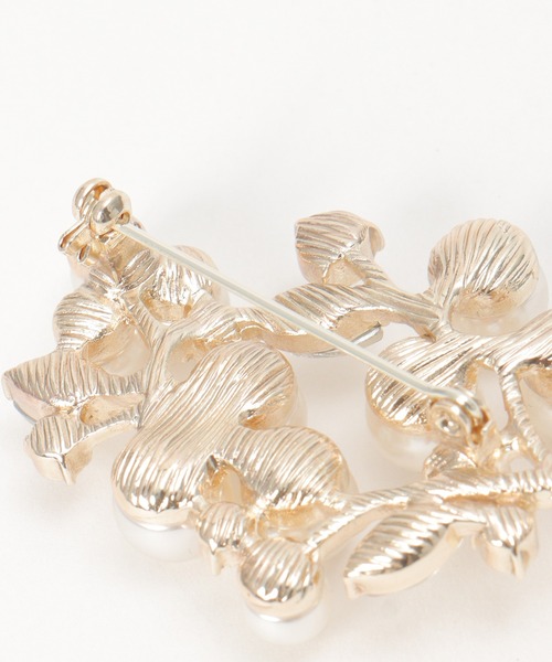 ikka（イッカ）の「ブローチ２５（ブローチ/コサージュ・レディース・その他7/オフホワイト/その他1/ホワイト/クリア/ゴールド・FREE）」の15枚目の写真