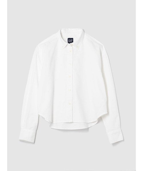 【STELLA MCCARTNEY】 オーガニックコットンポプリン シャツ セール】オーガニックコットン ポプリン クロップド ビッグ