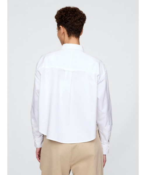 セール】オーガニックコットン ポプリン クロップド ビッグ