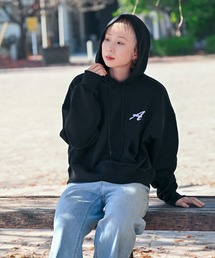 Alite cloth（アリーテクロス）の「ワンポイント刺繍パーカー（パーカー）」