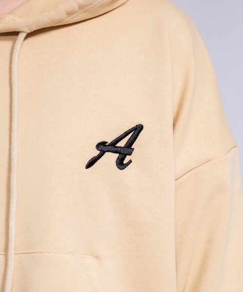 Alite cloth(アリーテクロス)の「ワンポイント刺繍パーカー(パーカー・レディース・ブラック/ホワイト/ネイビー/ベージュ・L/M)」の14枚目の写真