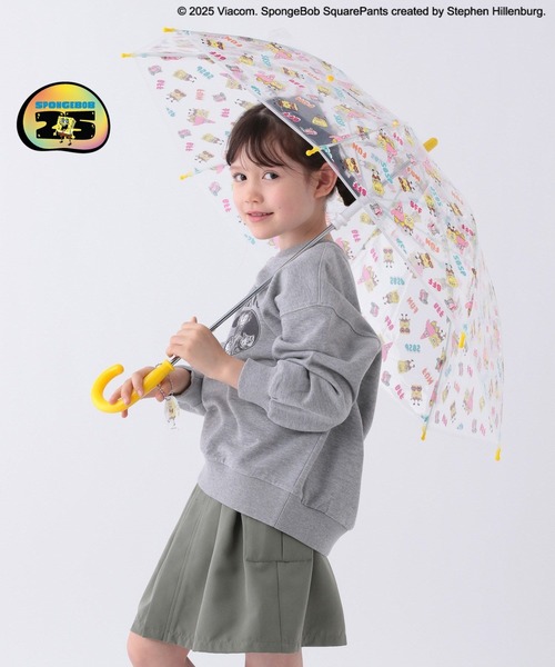 BAYFLOW(ベイフロー)の「【SpongeBob(スポンジ・ボブ)×BAYFLOW】ビニール傘50cm(KIDS)(長傘・キッズ・その他・0)」の1枚目の写真