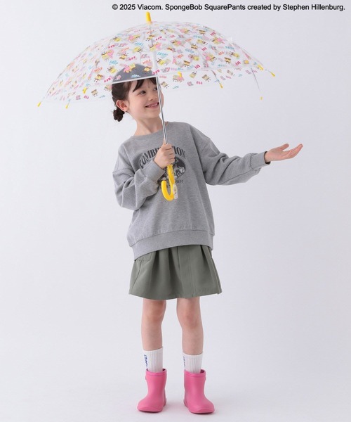 BAYFLOW(ベイフロー)の「【SpongeBob(スポンジ・ボブ)×BAYFLOW】ビニール傘50cm(KIDS)(長傘・キッズ・その他・0)」の4枚目の写真
