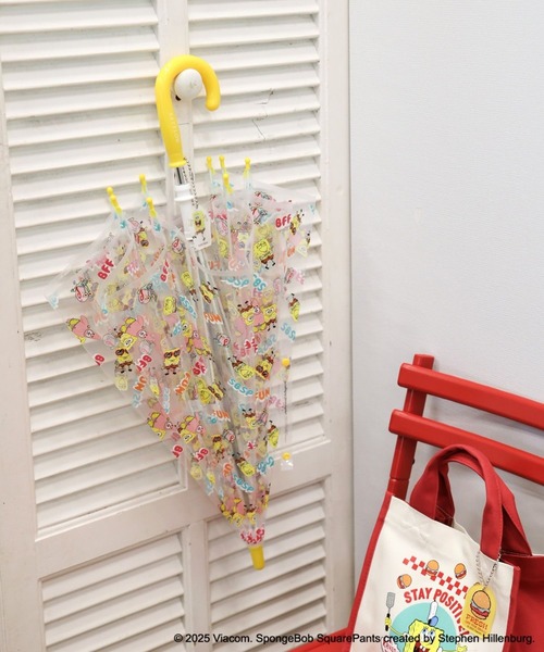 BAYFLOW(ベイフロー)の「【SpongeBob(スポンジ・ボブ)×BAYFLOW】ビニール傘50cm(KIDS)(長傘・キッズ・その他・0)」の7枚目の写真