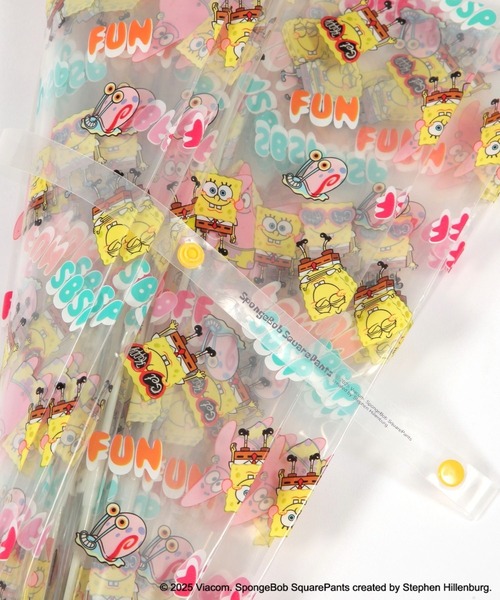 BAYFLOW(ベイフロー)の「【SpongeBob(スポンジ・ボブ)×BAYFLOW】ビニール傘50cm(KIDS)(長傘・キッズ・その他・0)」の14枚目の写真