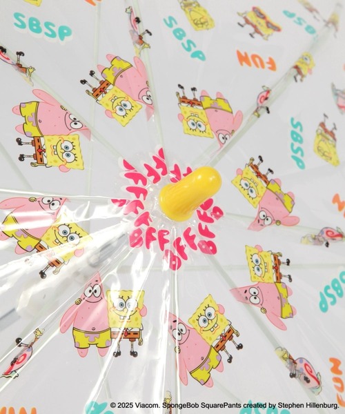 BAYFLOW(ベイフロー)の「【SpongeBob(スポンジ・ボブ)×BAYFLOW】ビニール傘50cm(KIDS)(長傘・キッズ・その他・0)」の15枚目の写真