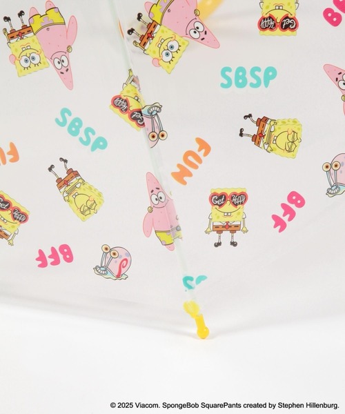 BAYFLOW(ベイフロー)の「【SpongeBob(スポンジ・ボブ)×BAYFLOW】ビニール傘50cm(KIDS)(長傘・キッズ・その他・0)」の17枚目の写真