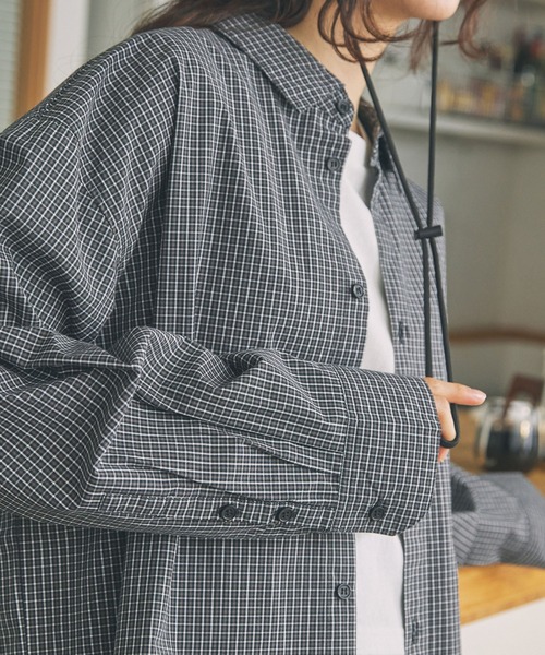 EFFLORESCENCE ダークグレー Lサイズ シャツ EFFLORESCENCE