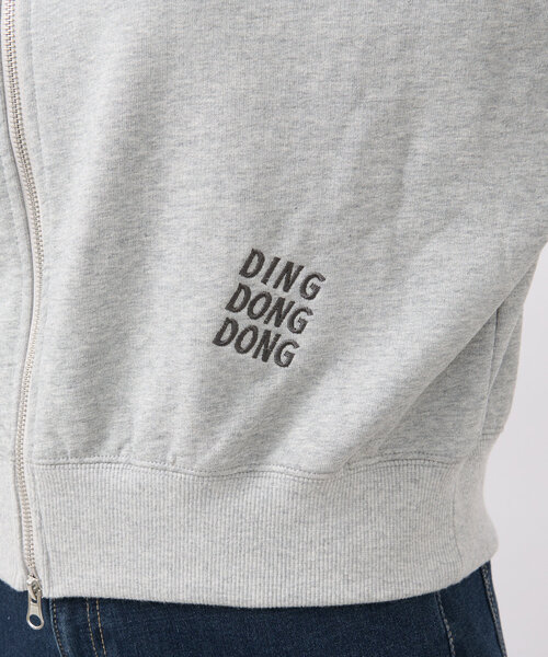 un dix cors(アンディコール)の「ロゴ刺繍2WAYトップス(スウェット・レディース・グレー/チャコールグレー・FREE)」の19枚目の写真