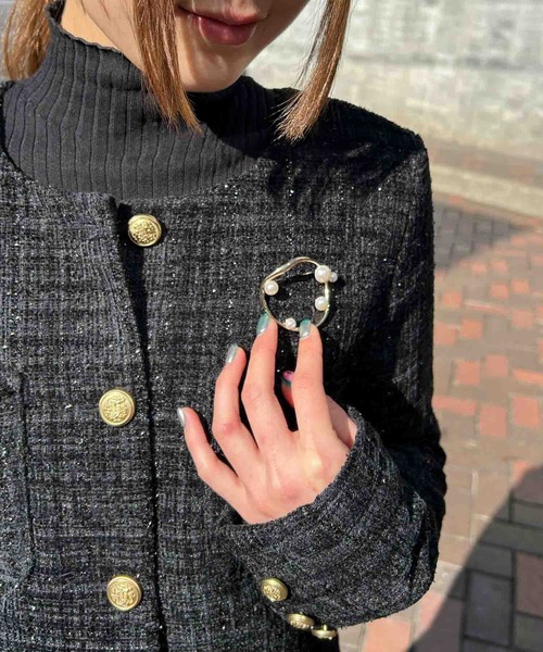 GOLDY(ゴールディ)の「ランダム パール サークル ブローチ(ブローチ/コサージュ・レディース・ゴールド/シルバー/ゴールド系その他/シルバー系その他・FREE)」の15枚目の写真