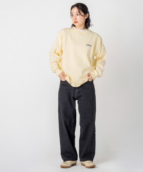 L.L.Bean（エルエルビーン）の「【JAPAN EDITION】デクスター・コンフォート・ウエスト・ジーンズ（デニムパンツ・レディース・ブラック/インディゴブルー・SMALL/MEDIUM）」の4枚目の写真