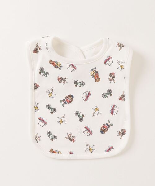 POLO RALPH LAUREN CHILDRENSWEAR（ポロ ラルフ ローレン チルドレンズウェア）の「Polo ベア コットン インターロック ビブ（スタイ/よだれかけ・キッズ・マルチ・ONE）」の3枚目の写真