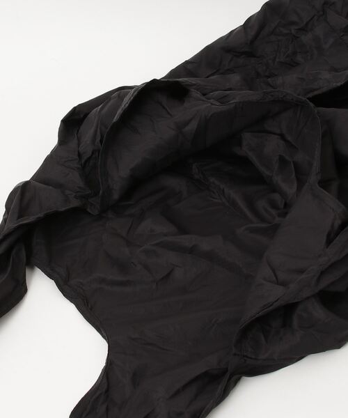 MAISON mou（メゾンムー）の「【NANOPLUS/ﾅﾉﾌﾟﾗｽ】 2XL ブラック（エコバッグ/サブバッグ・レディース・ブラック・FREE）」の4枚目の写真