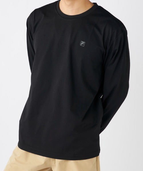 FILA(フィラ)の「【水陸両用】BOX 長袖Tシャツ(Tシャツ/カットソー・メンズ・ネイビー/ホワイト/ブラック・MEDIUM/LARGE/X-LARGE)」の11枚目の写真