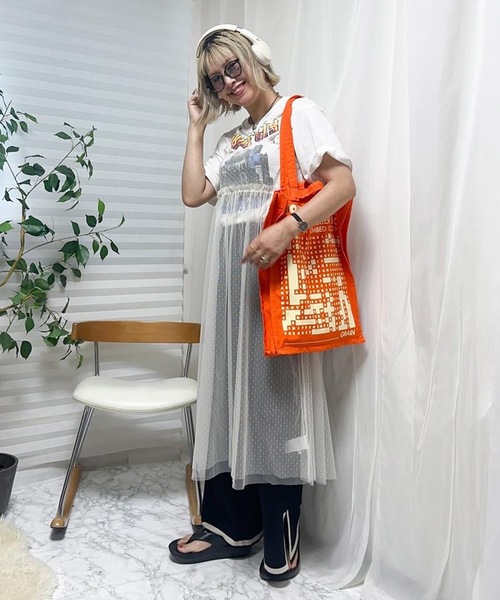 セットアップ S~XL ハイウエスト サマーニット アクアガレージ aquagarage バイカラーサマーニットセットアップ