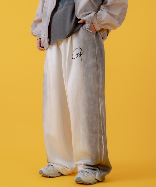 improves（インプローブス）の「グランジ加工 裏毛スウェット タックパンツ（スウェットパンツ・メンズ・ピンク/ブラウン/ブラック/ホワイト・LARGE/MEDIUM）」の8枚目の写真