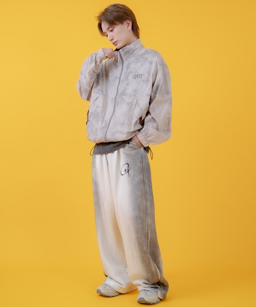 improves（インプローブス）の「グランジ加工 裏毛スウェット タックパンツ（スウェットパンツ・メンズ・ピンク/ブラウン/ブラック/ホワイト・LARGE/MEDIUM）」の9枚目の写真