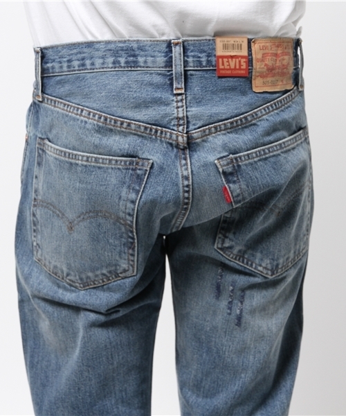 Levi's（リーバイス）の「LEVIS VINTAGE CLOTHING-505 1967モデル/ミッドカラー（デニムパンツ・メンズ・インディゴブルー・W34 L34/W31 L34/W32 L34/W33 L34/W30 L34）」の6枚目の写真