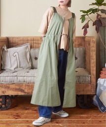 CUBE SUGAR | ドビーストライプ3wayジャンパースカート(ジャンパースカート)