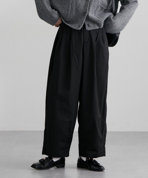 【ATA】美品 サーカスパンツ 黒 ブラック サルエルパンツ サイズ2 ATA様専用】美品 サーカスパンツ 黒 ブラック サルエルパンツ