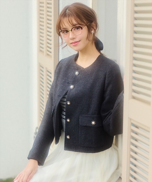 SWINGLE（スウィングル）の「フリル切替チュールエアリースカート（スカート・レディース・ピンク/ブラック/アイボリー・FREE）」の5枚目の写真