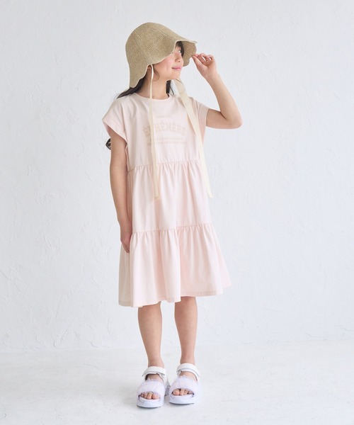 ROPE' PICNIC(ロペピクニック)の「【KIDS/キッズ】ロゴティアードカットソーワンピース(ワンピース・キッズ・ピンク/ブラック・L/M/S)」の13枚目の写真