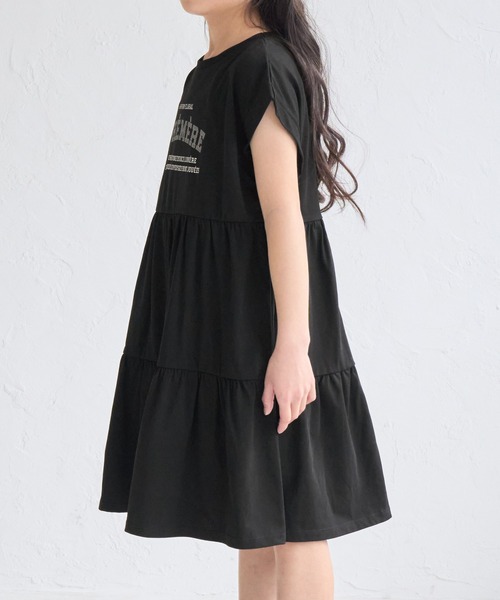 ROPE' PICNIC(ロペピクニック)の「【KIDS/キッズ】ロゴティアードカットソーワンピース(ワンピース・キッズ・ピンク/ブラック・L/M/S)」の17枚目の写真