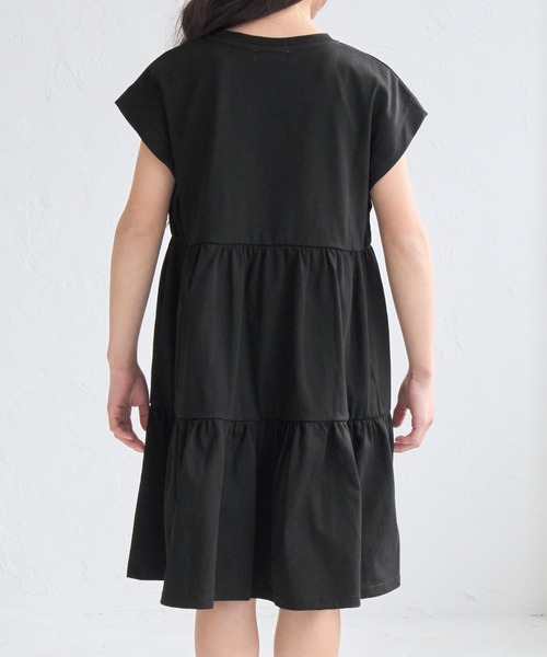 ROPE' PICNIC(ロペピクニック)の「【KIDS/キッズ】ロゴティアードカットソーワンピース(ワンピース・キッズ・ピンク/ブラック・L/M/S)」の18枚目の写真