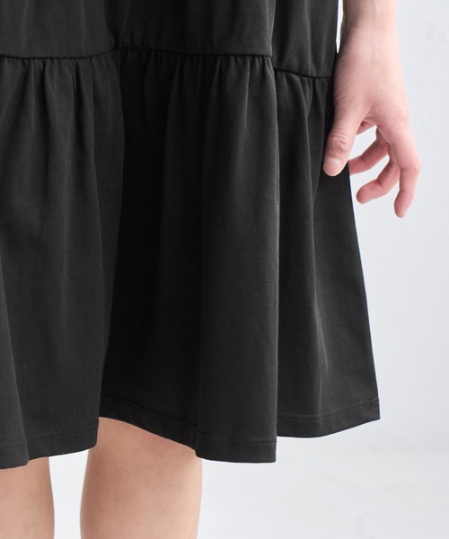 ROPE' PICNIC(ロペピクニック)の「【KIDS/キッズ】ロゴティアードカットソーワンピース(ワンピース・キッズ・ピンク/ブラック・L/M/S)」の21枚目の写真