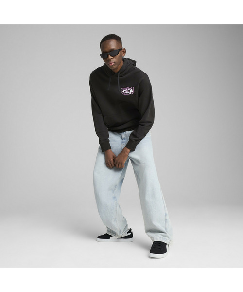 PUMA(プーマ)の「PUMA プーマ ユニセックス FUTURE.PUMA.ARCHIVE リラックス GR フーディ(パーカー・メンズ・ブラック/グリーン系その他・XX-LARGE/X-LARGE/MEDIUM/SMALL/LARGE)」の4枚目の写真