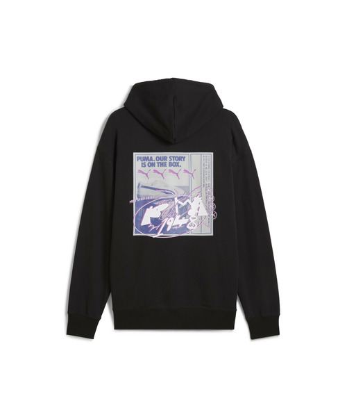 PUMA(プーマ)の「PUMA プーマ ユニセックス FUTURE.PUMA.ARCHIVE リラックス GR フーディ(パーカー・メンズ・ブラック/グリーン系その他・XX-LARGE/X-LARGE/MEDIUM/SMALL/LARGE)」の8枚目の写真