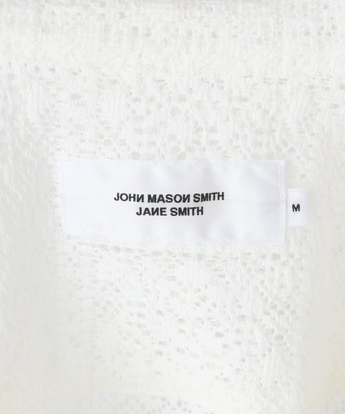 JANE SMITH / JOHN SMITH(ジェーンスミスジョンスミス)の「【JANE SMITH/ジェーンスミス】COTTON POLYESTER BLOCK LACE O:シャツ(シャツ/ブラウス・レディース・アイボリー・MEDIUM)」の15枚目の写真
