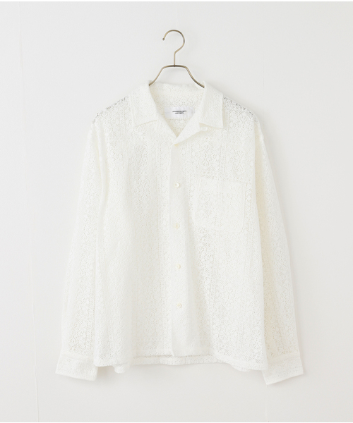 JANE SMITH / JOHN SMITH(ジェーンスミスジョンスミス)の「【JANE SMITH/ジェーンスミス】COTTON POLYESTER BLOCK LACE O:シャツ(シャツ/ブラウス・レディース・アイボリー・MEDIUM)」の17枚目の写真