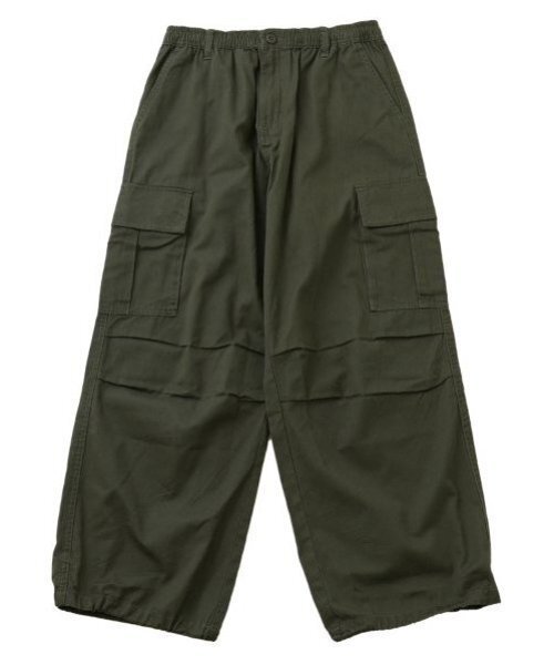 GLAZOS（グラソス）の「【大人向けサイズあり】コットンツイル・ワイドカーゴパンツ（その他パンツ・キッズ・ブラック/カーキ・LL/M/L/S）」の19枚目の写真