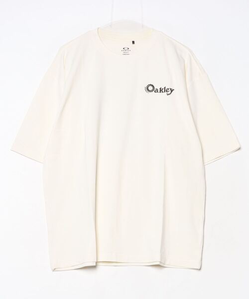OAKLEY(オークリー)の「オークリー EN NEW RETRO TEE MOTEL 2.0(Tシャツ/カットソー・メンズ・オフホワイト/ブラック/パープル・M/L/LL/3L)」の2枚目の写真