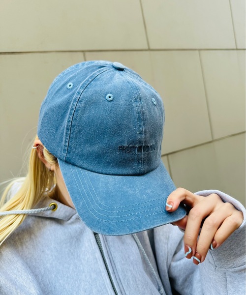 FRUIT OF THE LOOM / FTL PIGMENT LOGO LOW CAP / 80972500（キャップ
