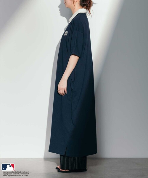 セール】MLB 半袖 ポロワンピース（ワンピース）｜FREAK'S STORE