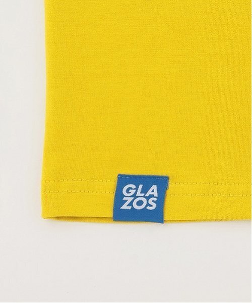 GLAZOS(グラソス)の「フォトグラフィティロゴ発泡プリントビッグ半袖Tシャツ(Tシャツ/カットソー・メンズ・ブルー/イエロー/ブラック/ホワイト・L/M/S/LL)」の9枚目の写真