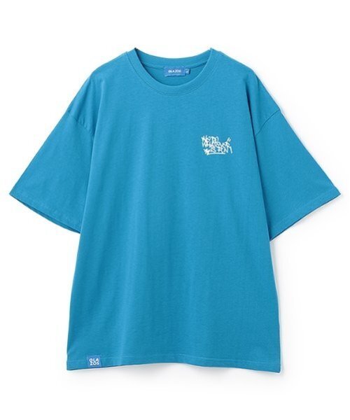 GLAZOS(グラソス)の「フォトグラフィティロゴ発泡プリントビッグ半袖Tシャツ(Tシャツ/カットソー・メンズ・ブルー/イエロー/ブラック/ホワイト・L/M/S/LL)」の16枚目の写真