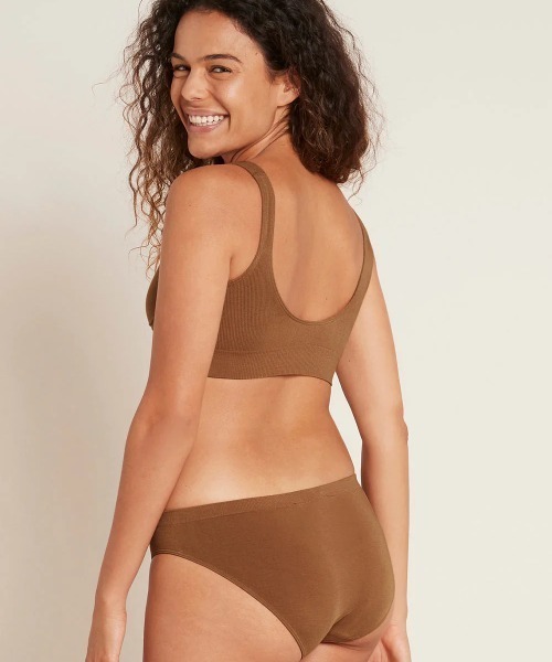 BOODY(ブーディ)の「【BOODY】 シェイパーパッドブラ(スポーツブラ・レディース・アッシュブラウン・MEDIUM/SMALL)」の5枚目の写真