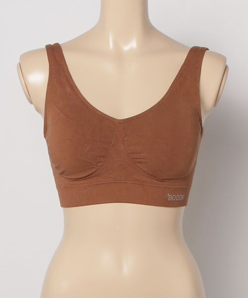 BOODY(ブーディ)の「【BOODY】 シェイパーパッドブラ(スポーツブラ・レディース・アッシュブラウン・MEDIUM/SMALL)」の7枚目の写真