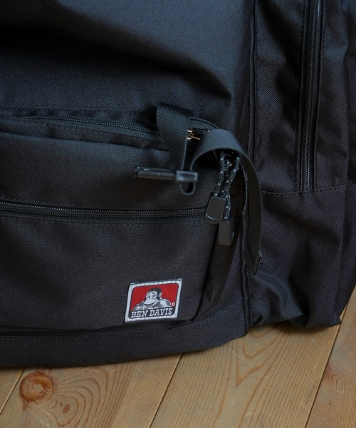 BEN DAVIS（ベンデイビス）の「【BEN DAVIS/ベンデイビス】EXPANSION CAMP DAYPACK 林間学校バッグ（バックパック/リュック・メンズ・ブラック・FREE）」の11枚目の写真