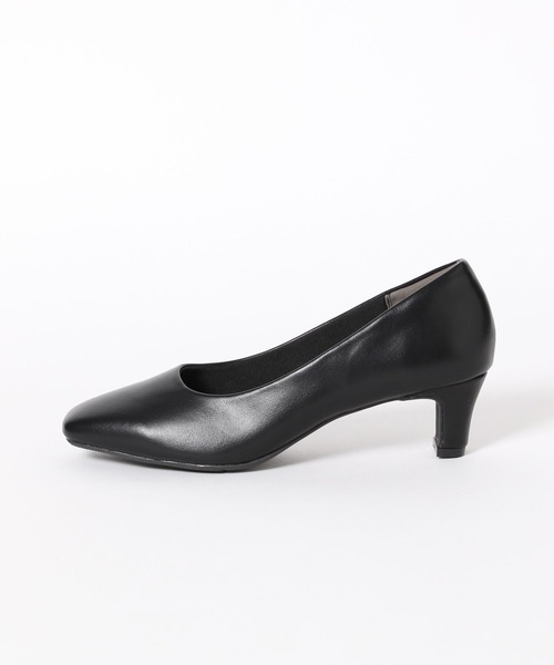 Andemiu（アンデミュウ）の「【WEB限定/T.P.O/冠婚葬祭】フォーマルヒールパンプス260009（パンプス・レディース・ブラック・LARGE/MEDIUM）」の3枚目の写真