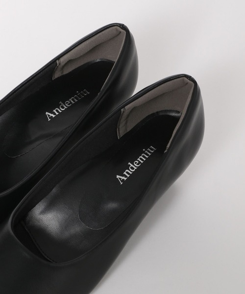 Andemiu（アンデミュウ）の「【WEB限定/T.P.O/冠婚葬祭】フォーマルヒールパンプス260009（パンプス・レディース・ブラック・LARGE/MEDIUM）」の14枚目の写真