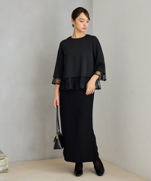 Andemiu（アンデミュウ）の「【WEB限定/T.P.O/冠婚葬祭】フォーマルヒールパンプス260009（パンプス・レディース・ブラック・LARGE/MEDIUM）」の7枚目の写真