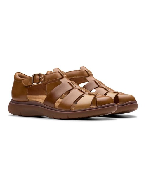 Clarks(クラークス)の「クラークス Certina Sun サーチナサン サンダル(サンダル・レディース・ブラック/ブラウン系その他・30/35/40/45/50/55)」の9枚目の写真
