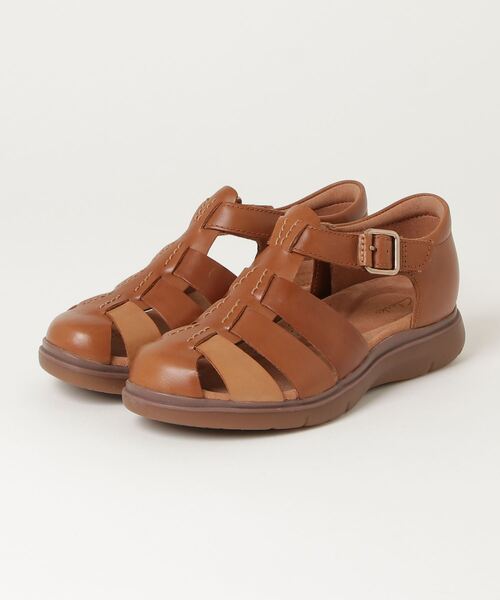 Clarks(クラークス)の「クラークス Certina Sun サーチナサン サンダル(サンダル・レディース・ブラック/ブラウン系その他・30/35/40/45/50/55)」の5枚目の写真