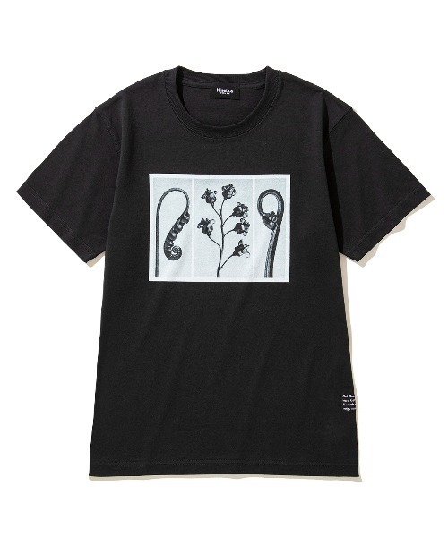 Kinetics（キネティクス）の「Kinetics WOMEN FLOWER T-SHIRT（キネティクスウィメン フラワー ティーシャツ）（Tシャツ/カットソー・メンズ・ブラック/ブラウン/ホワイト・FREE）」の2枚目の写真