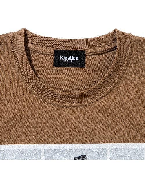 Kinetics（キネティクス）の「Kinetics WOMEN FLOWER T-SHIRT（キネティクスウィメン フラワー ティーシャツ）（Tシャツ/カットソー・メンズ・ブラック/ブラウン/ホワイト・FREE）」の15枚目の写真