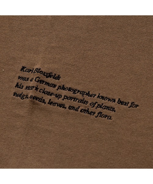 Kinetics（キネティクス）の「Kinetics WOMEN FLOWER T-SHIRT（キネティクスウィメン フラワー ティーシャツ）（Tシャツ/カットソー・メンズ・ブラック/ブラウン/ホワイト・FREE）」の18枚目の写真